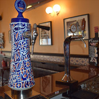 Serving all your favourites at the bar at Los Gatos (Swindon)